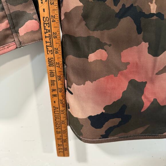 Volcom Women's Snow Pants Ski Mountain Waterproof Camo Pink Brown Medium - Picture 5 of 11